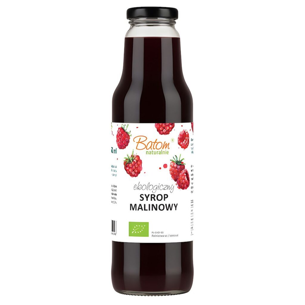 SYROP MALINOWY BIO 750 ml - BATOM