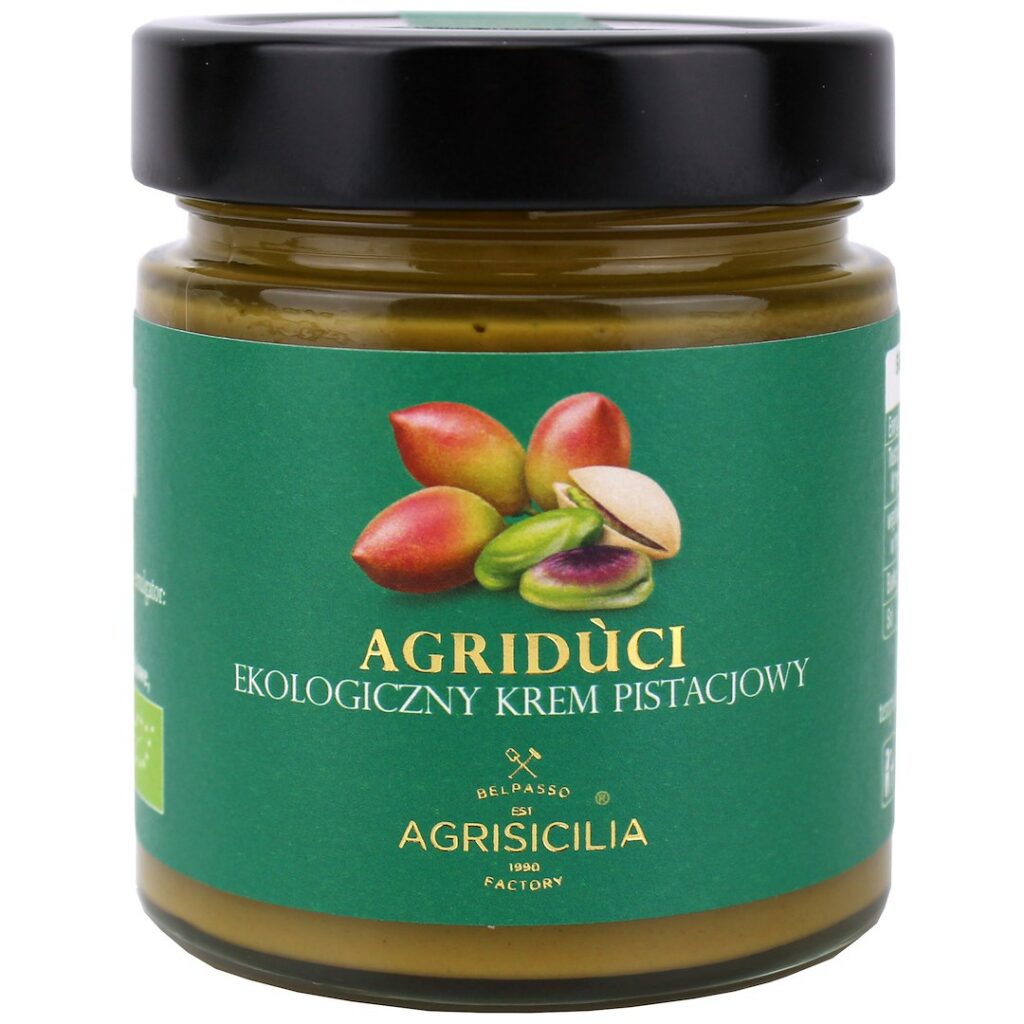 KREM PISTACJOWY BIO 200 g - AGRISICILIA
