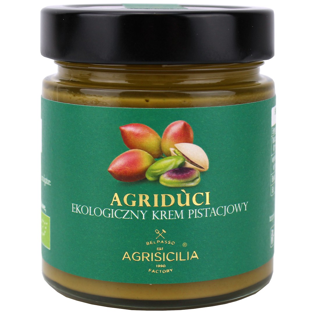 KREM PISTACJOWY BIO 200 g - AGRISICILIA